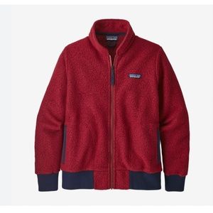 PATAGONIA FULL ZIP WOOL BLEND SWEATER